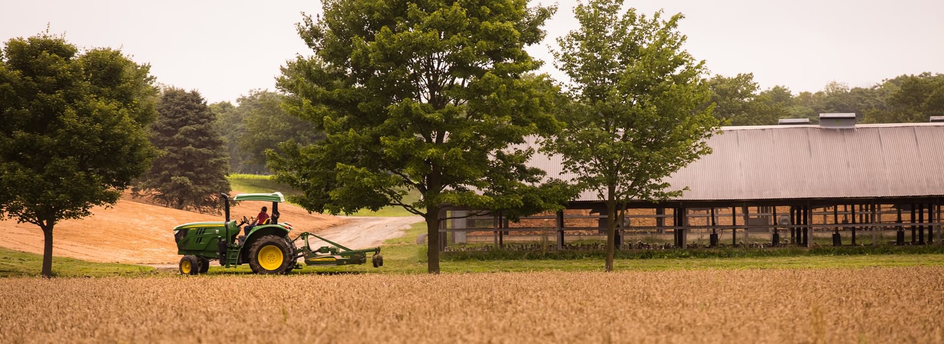 Tractor on the Jaindl Farm