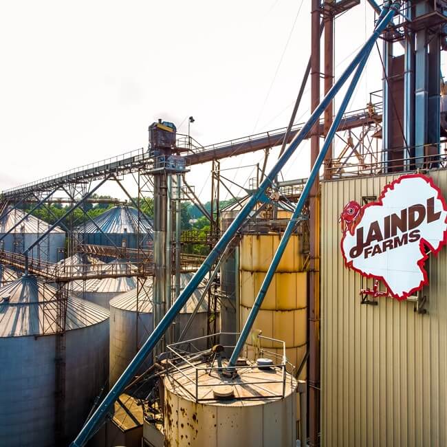 Jaindl grain elevator