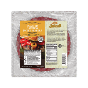 Roasted Garlic Turkey Burger